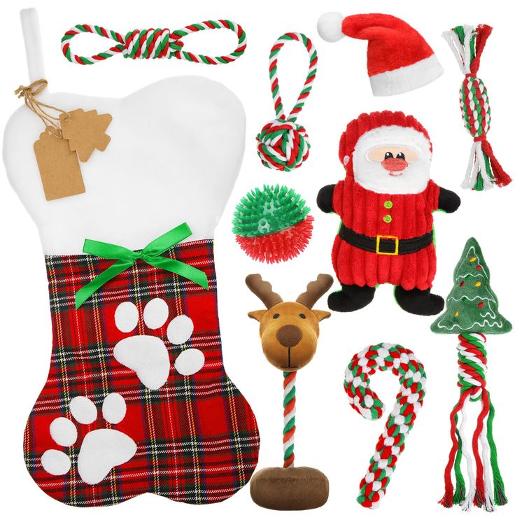Christmas Pet Toy – Festive Holiday Fun for Dogs & Cats