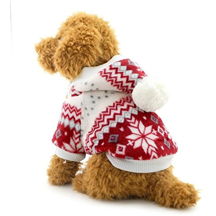 Frosty Friends Pet Christmas Sweater – Soft Holiday Outfit for Dogs & Puppies