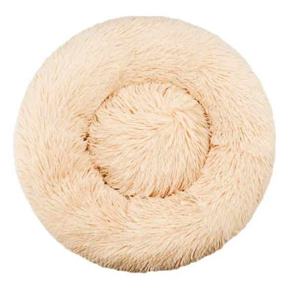 Soft Plush Pet Bed for Winter Warmth - Ideal for Dogs & Cats