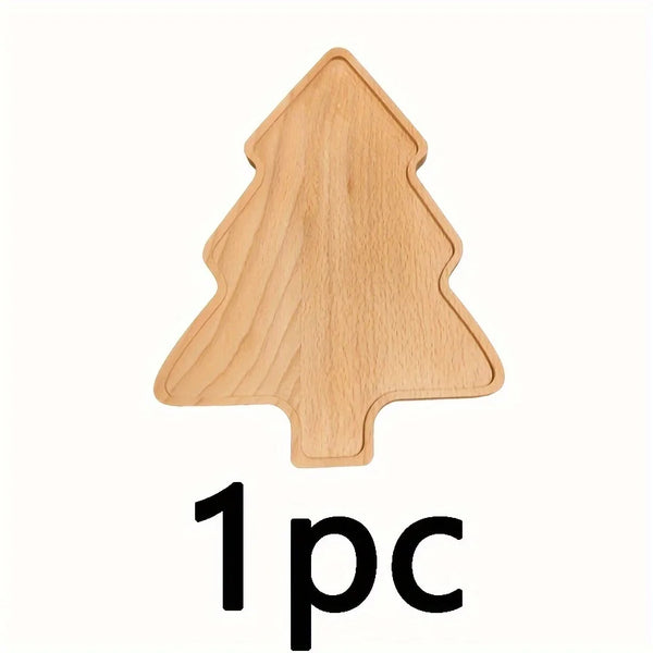 Christmas charm wooden appetizers for snacks