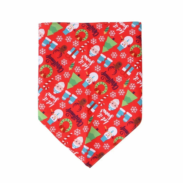 Holiday Cheer Dog Bandanas – Christmas Style for Pets