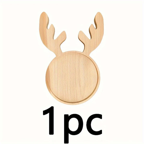 Christmas charm wooden appetizers for snacks