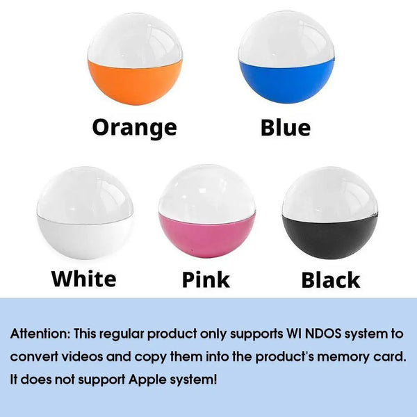 Crystal Vision 3D Digital Photo & Video Ball – Customizable Electronic Gift Display