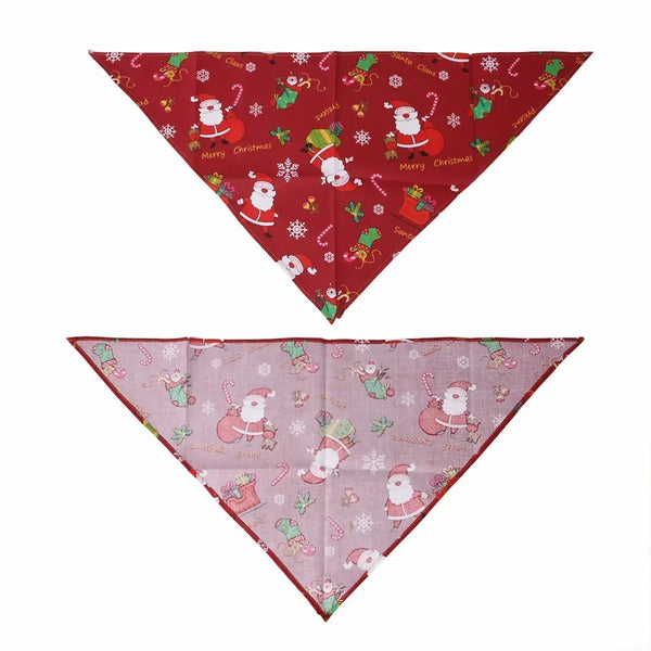 Holiday Cheer Dog Bandanas – Christmas Style for Pets