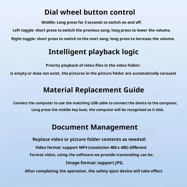 Crystal Vision 3D Digital Photo & Video Ball – Customizable Electronic Gift Display