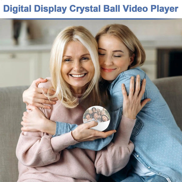 Eternal Glow 3D Crystal Ball – Digital Photo & Video Keepsake