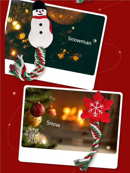 Christmas Pet Toy – Festive Holiday Fun for Dogs & Cats