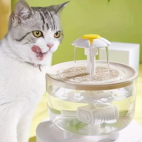 Automatic Cat Water Fountain USB Electric Filter