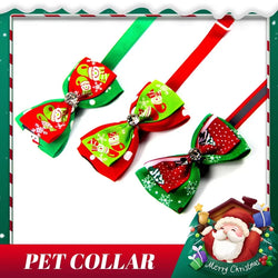 Winter Whiskers & Wag Tails – Christmas Collars and Bow Ties for Pets