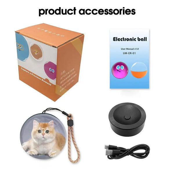 Crystal Vision 3D Digital Photo & Video Ball – Customizable Electronic Gift Display