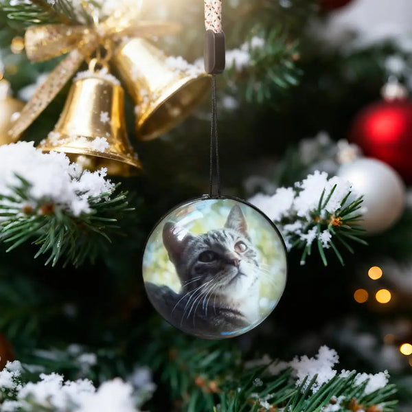 Crystal Vision 3D Digital Photo & Video Ball – Customizable Electronic Gift Display