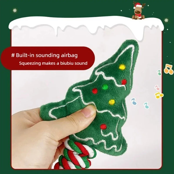 Christmas Pet Toy – Festive Holiday Fun for Dogs & Cats
