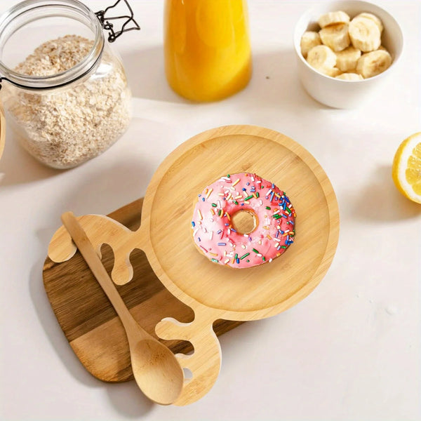 Christmas charm wooden appetizers for snacks