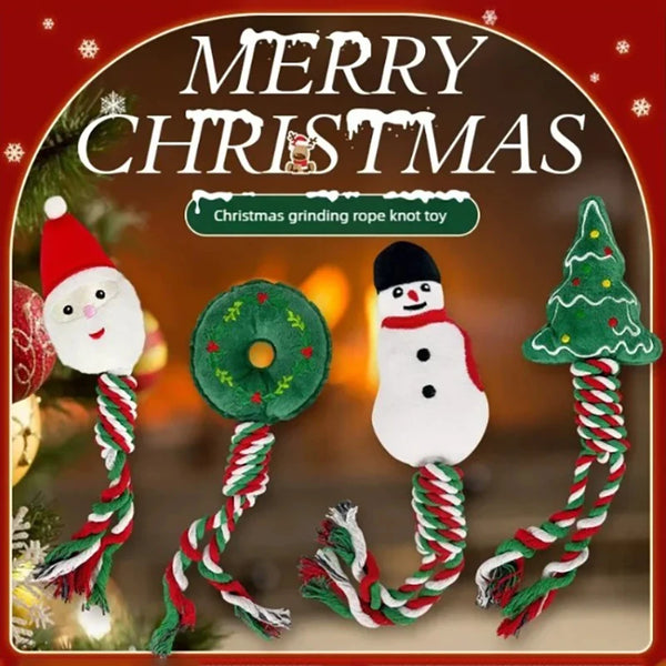 Christmas Pet Toy – Festive Holiday Fun for Dogs & Cats