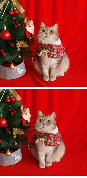 Festive Paws Christmas Bandanas – Holiday Style for Dogs