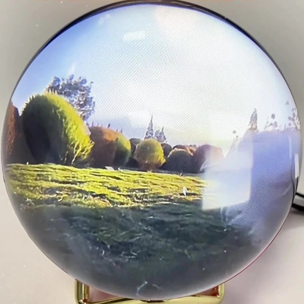 Luminous Memories 3D Crystal Ball – Digital Photo & Video Display Gift