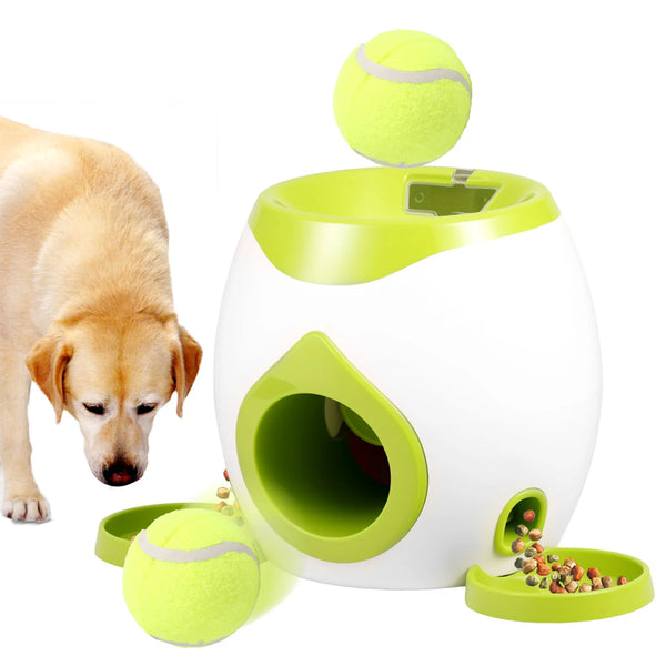 Dog Ball Launcher: Interactive Toy & Treat Dispenser