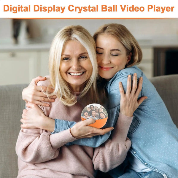 Eternal Glow 3D Crystal Ball – Digital Photo & Video Keepsake