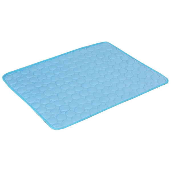 Cooling Dog Mat Summer Pad: Breathable & Washable Pet Bed