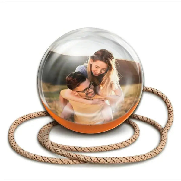 Crystal Vision 3D Digital Photo & Video Ball – Customizable Electronic Gift Display