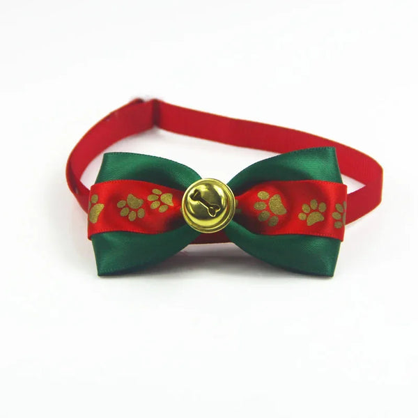 Winter Whiskers & Wag Tails – Christmas Collars and Bow Ties for Pets