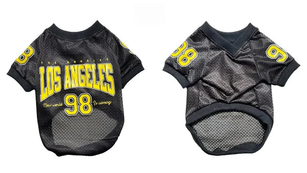 Breathable Dog Sports Jersey for Active Schnauzers & Large Pets