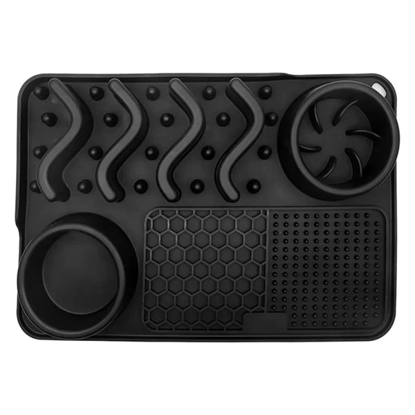 Slow Feeder Mat - Silicone Pet Anxiety Relief Tool