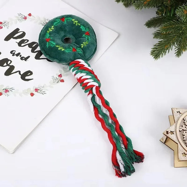 Christmas Pet Toy – Festive Holiday Fun for Dogs & Cats