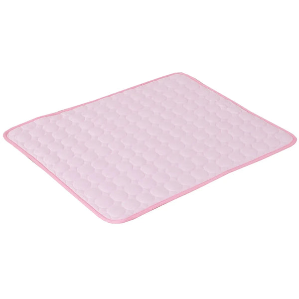 Cooling Dog Mat Summer Pad: Breathable & Washable Pet Bed