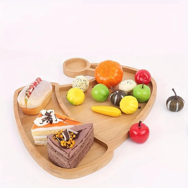 Christmas charm wooden appetizers for snacks