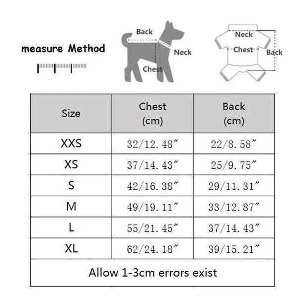 stylish comfort: pet pyjamas