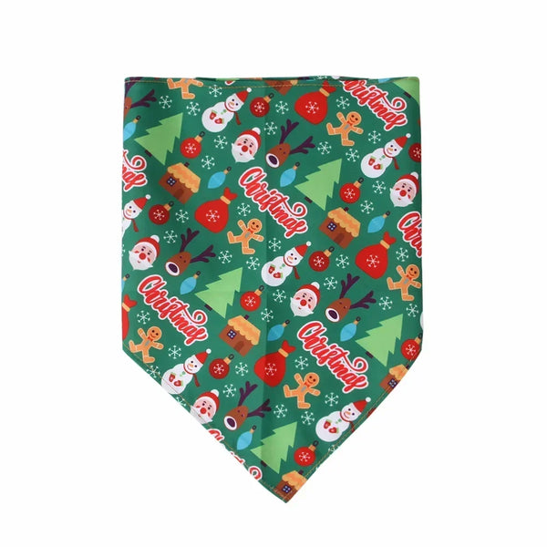 Holiday Cheer Dog Bandanas – Christmas Style for Pets
