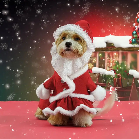 Festive Pet Wear – Christmas Costumes for Dogs & Kittens