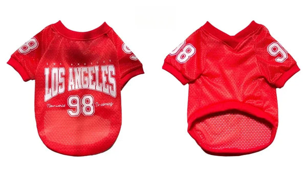 Breathable Dog Sports Jersey for Active Schnauzers & Large Pets