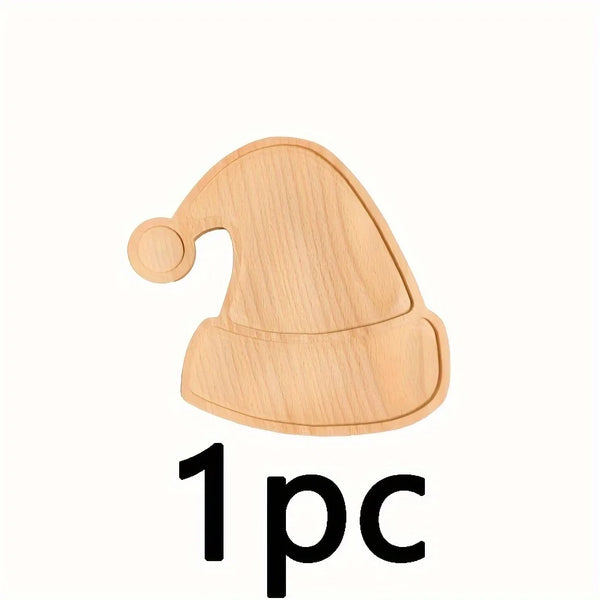 Christmas charm wooden appetizers for snacks