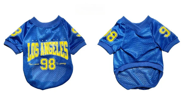 Breathable Dog Sports Jersey for Active Schnauzers & Large Pets