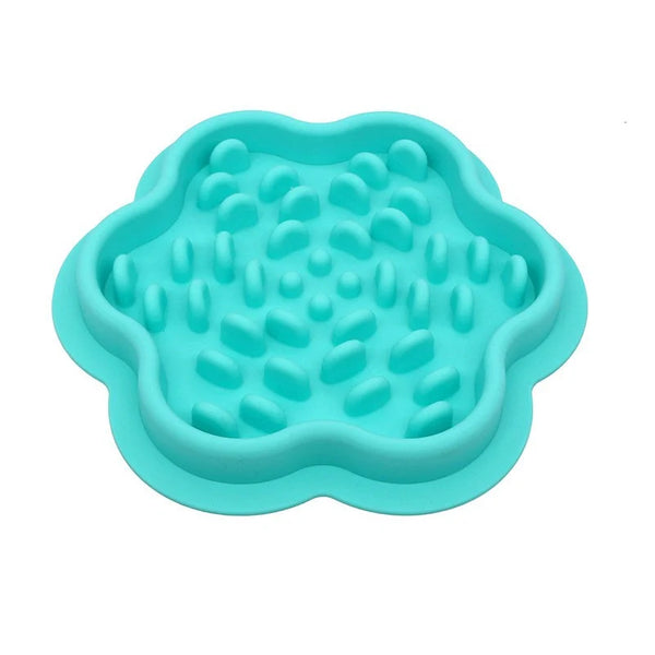 Slow Feeder Bowl for Dogs - Non-Slip Mat & Anti-Gulping Design