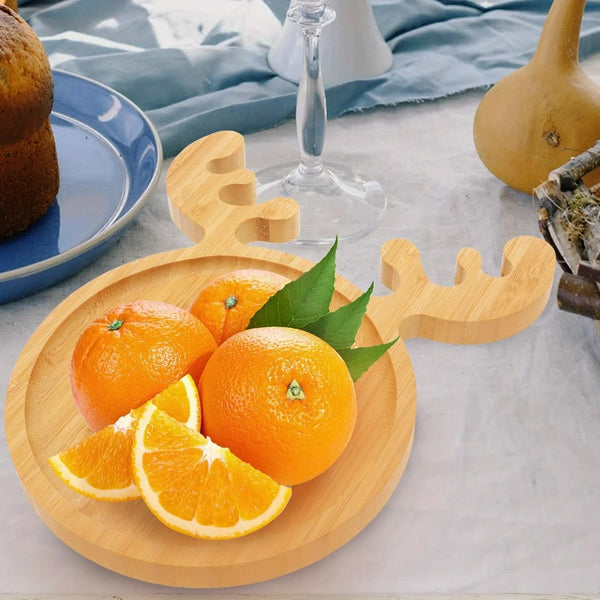 Christmas charm wooden appetizers for snacks