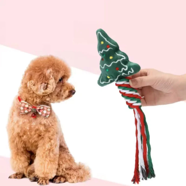 Christmas Pet Toy – Festive Holiday Fun for Dogs & Cats