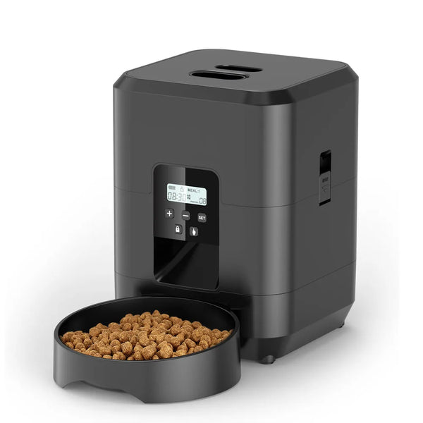 Smart Pet Feeder: Wi-Fi Mealtime Control & Camera Connectivity