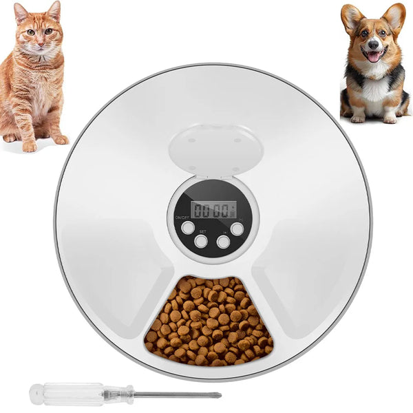 Automatic Pet Feeder with Digital Timer for Hassle-Free Feeding