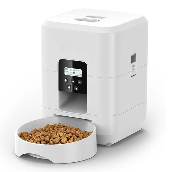Smart Pet Feeder: Wi-Fi Mealtime Control & Camera Connectivity