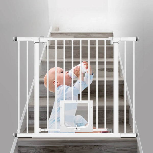 Indoor Dog Gate: Safe and Stylish 2-Way Pet Fence Solution