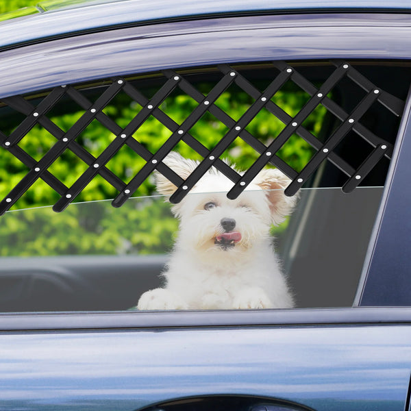 Secure Car Barrier for Safe Pet Travel - Dog Car Safety