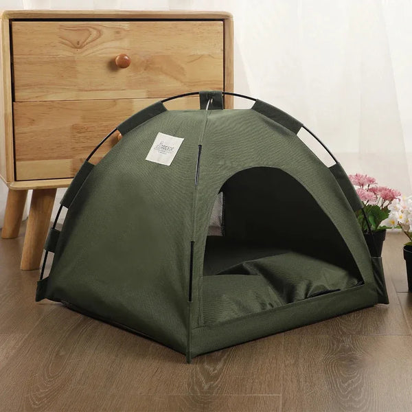 Portable Pet Tent House: Cozy and Stylish Shelter for Your Furry Friend