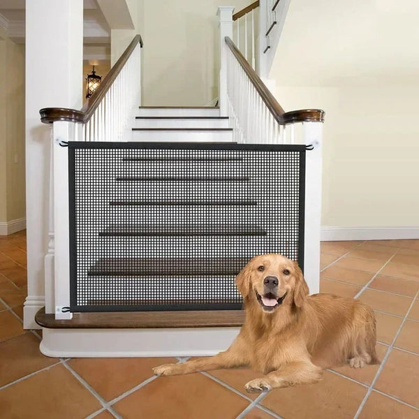 Indoor Foldable Dog Fence: No-Drill, Safe Pet Barrier