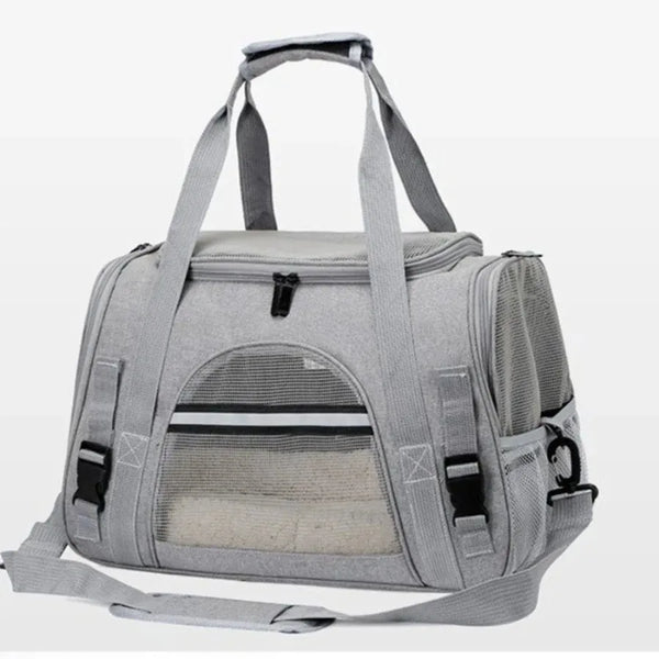 Stylish Travel Pet Carrier for Comfort & Style