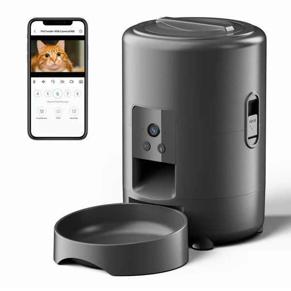 Effortless Feeding: Automatic Pet Feeder for Cats and Dogs